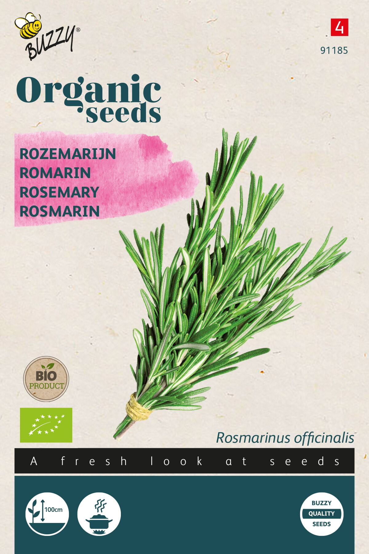 Buzzy® Rozemarijn zaden - Bio afbeelding
