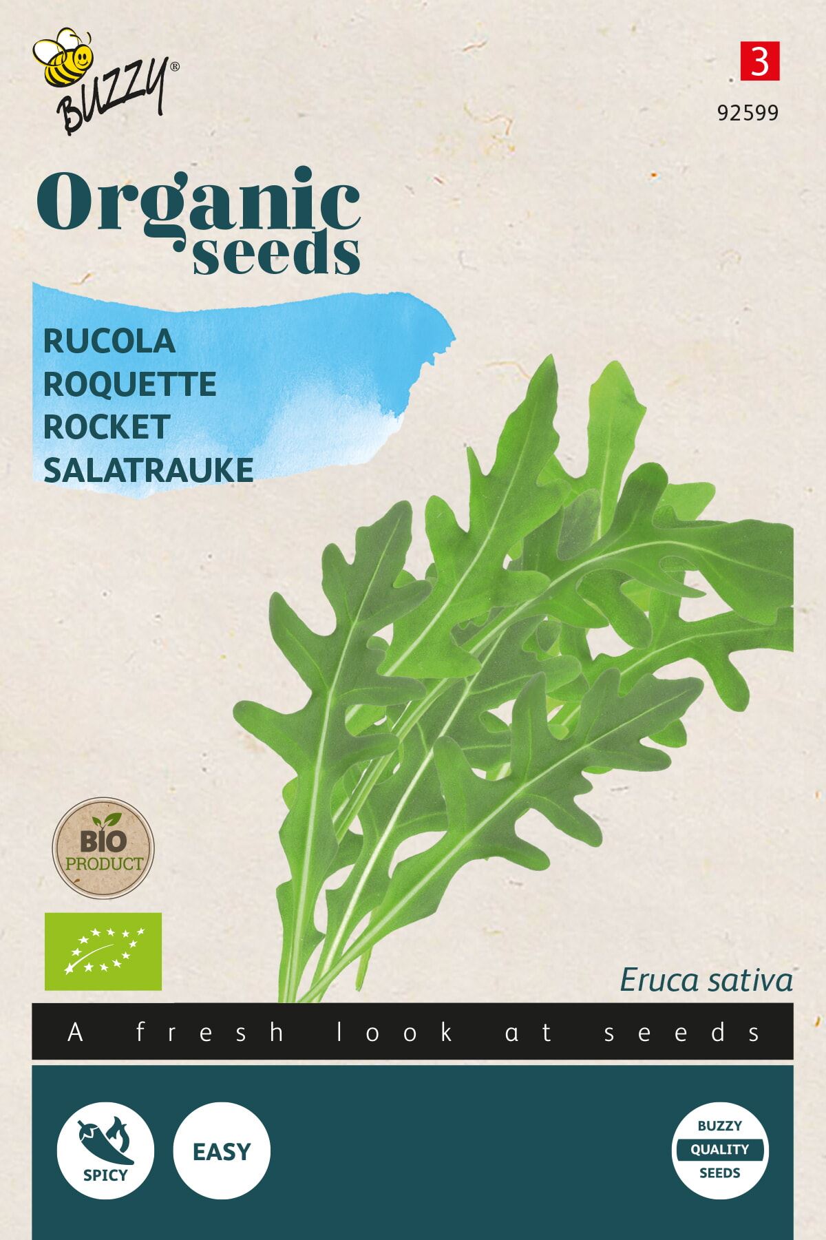 Buzzy® Bio Rucola zaden afbeelding