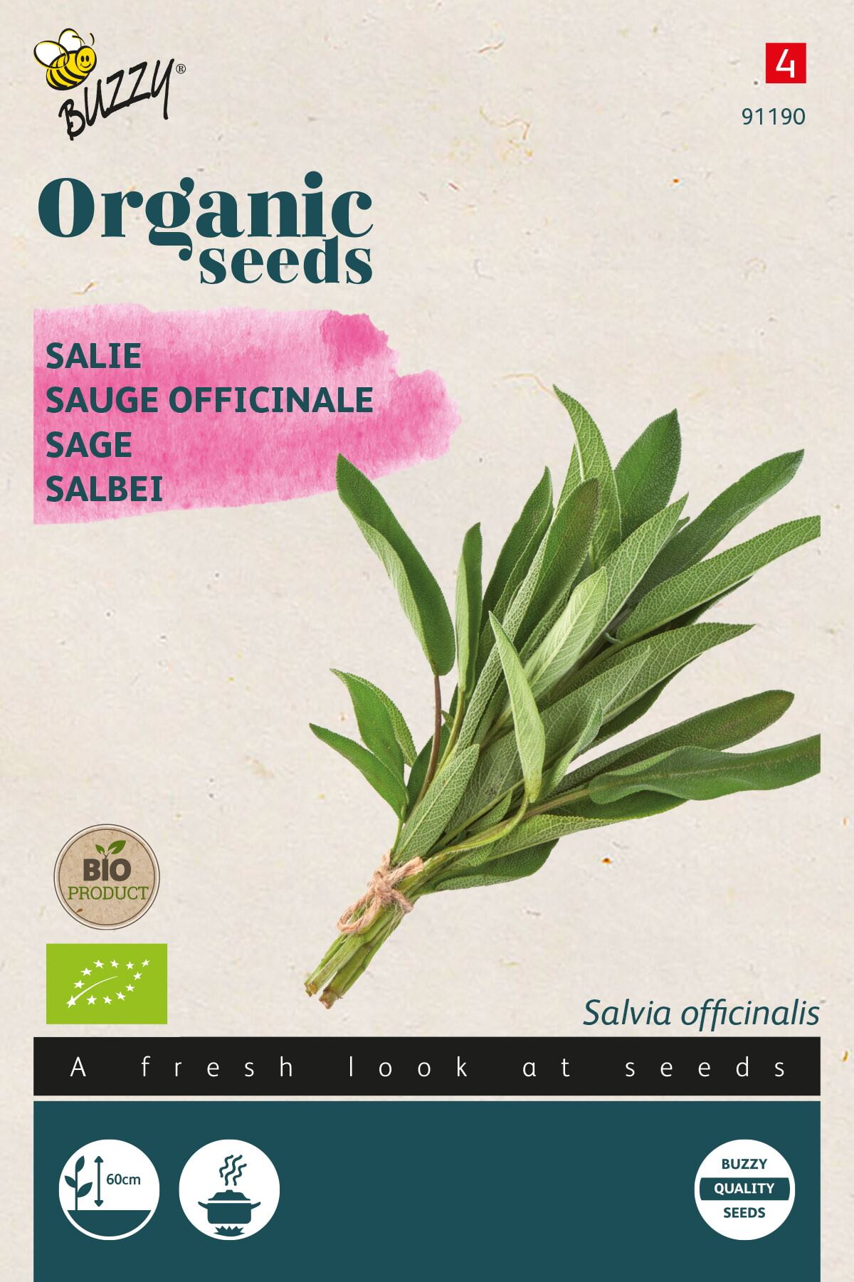 Buzzy® Salie zaden - Bio afbeelding