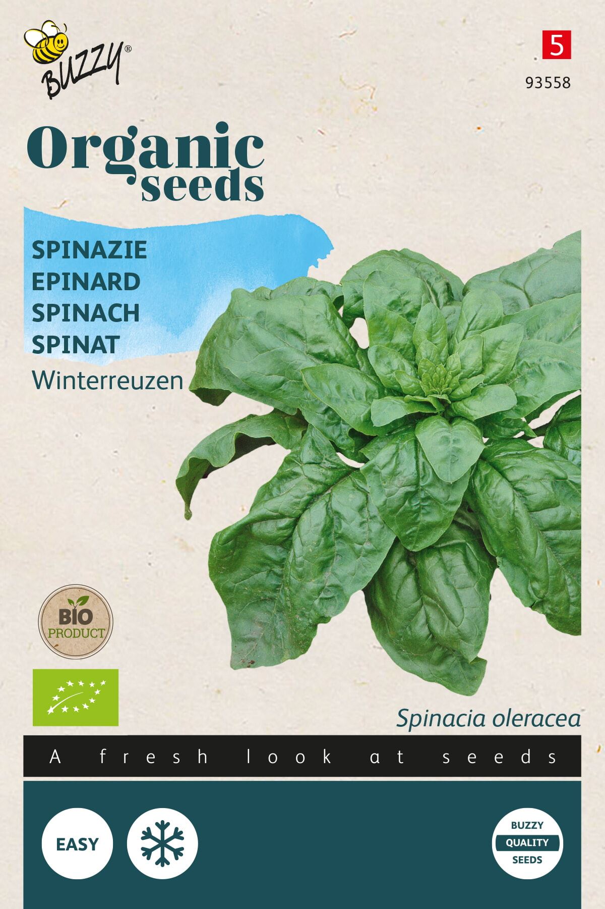 Buzzy® Bio Spinazie zaden - Securo afbeelding