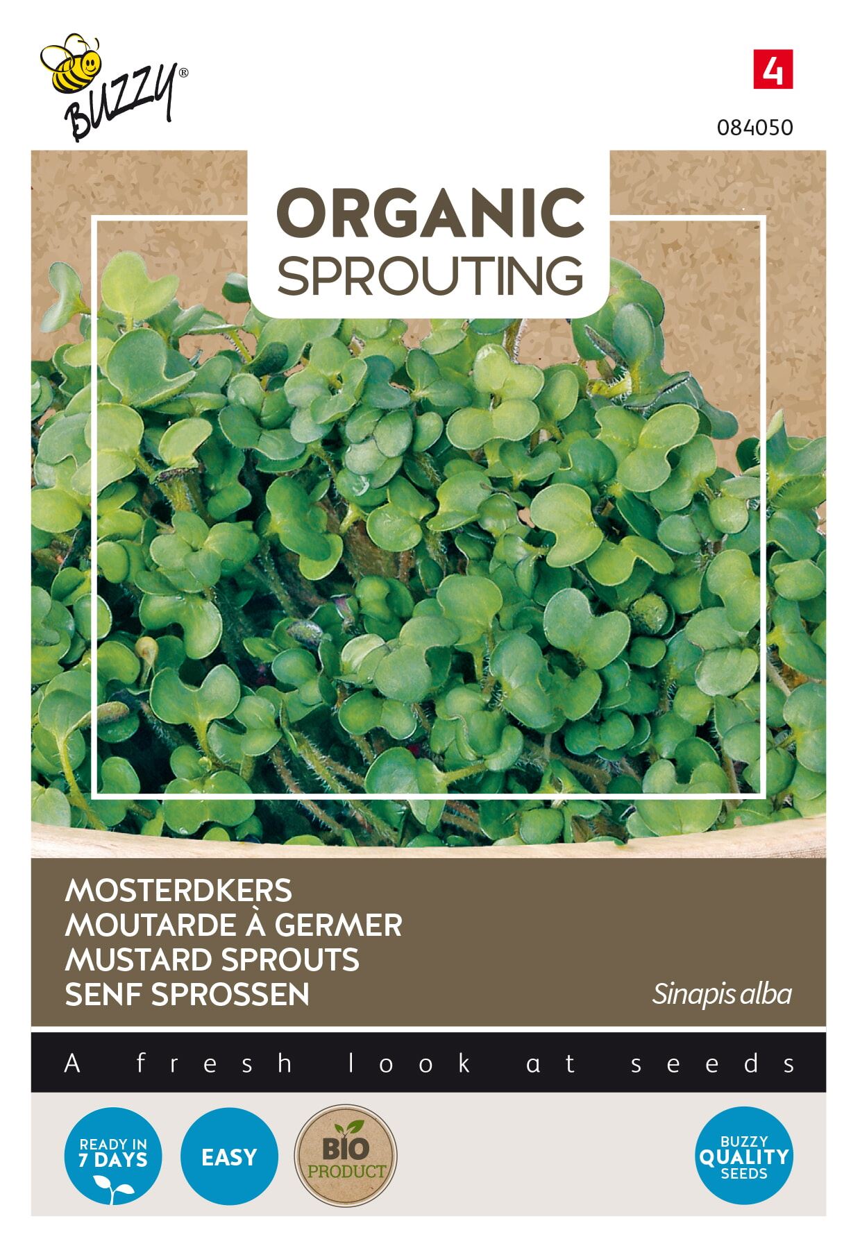 Buzzy® Bio Knip&Eet - Mosterdkers zaden afbeelding
