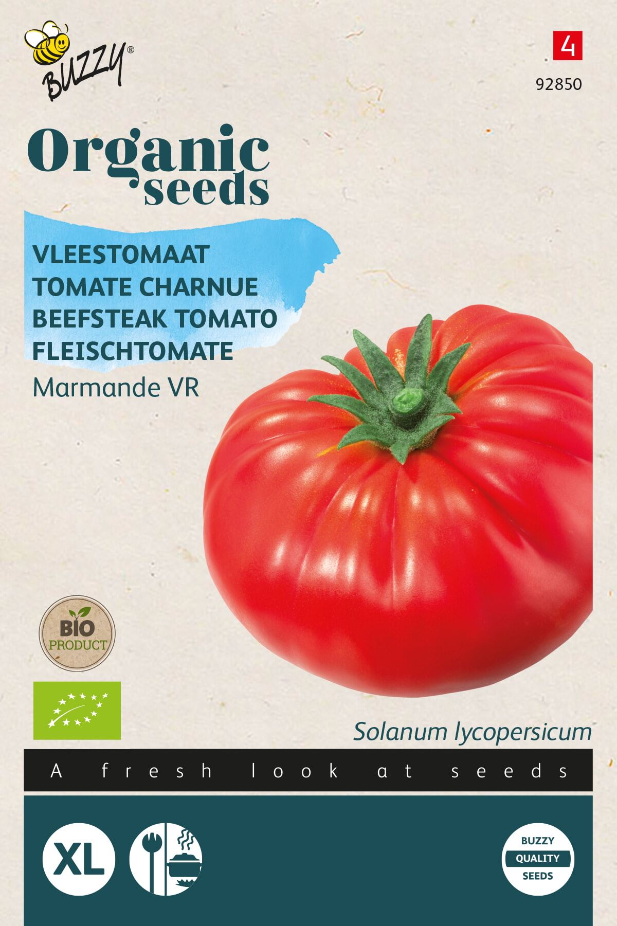 Buzzy® Bio Tomaat zaden - Marmande afbeelding