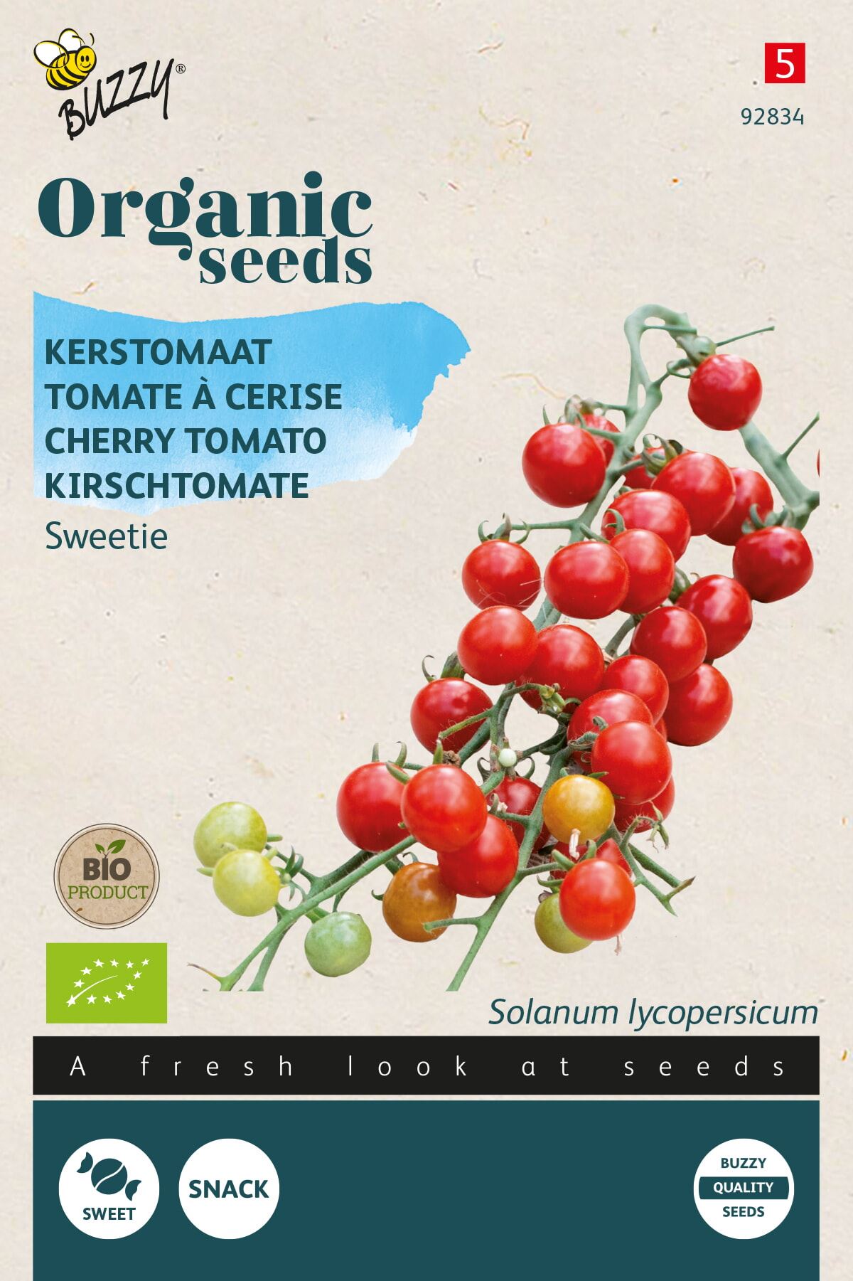 Buzzy Organic Tomaat'Sweetie'Biologisch afbeelding