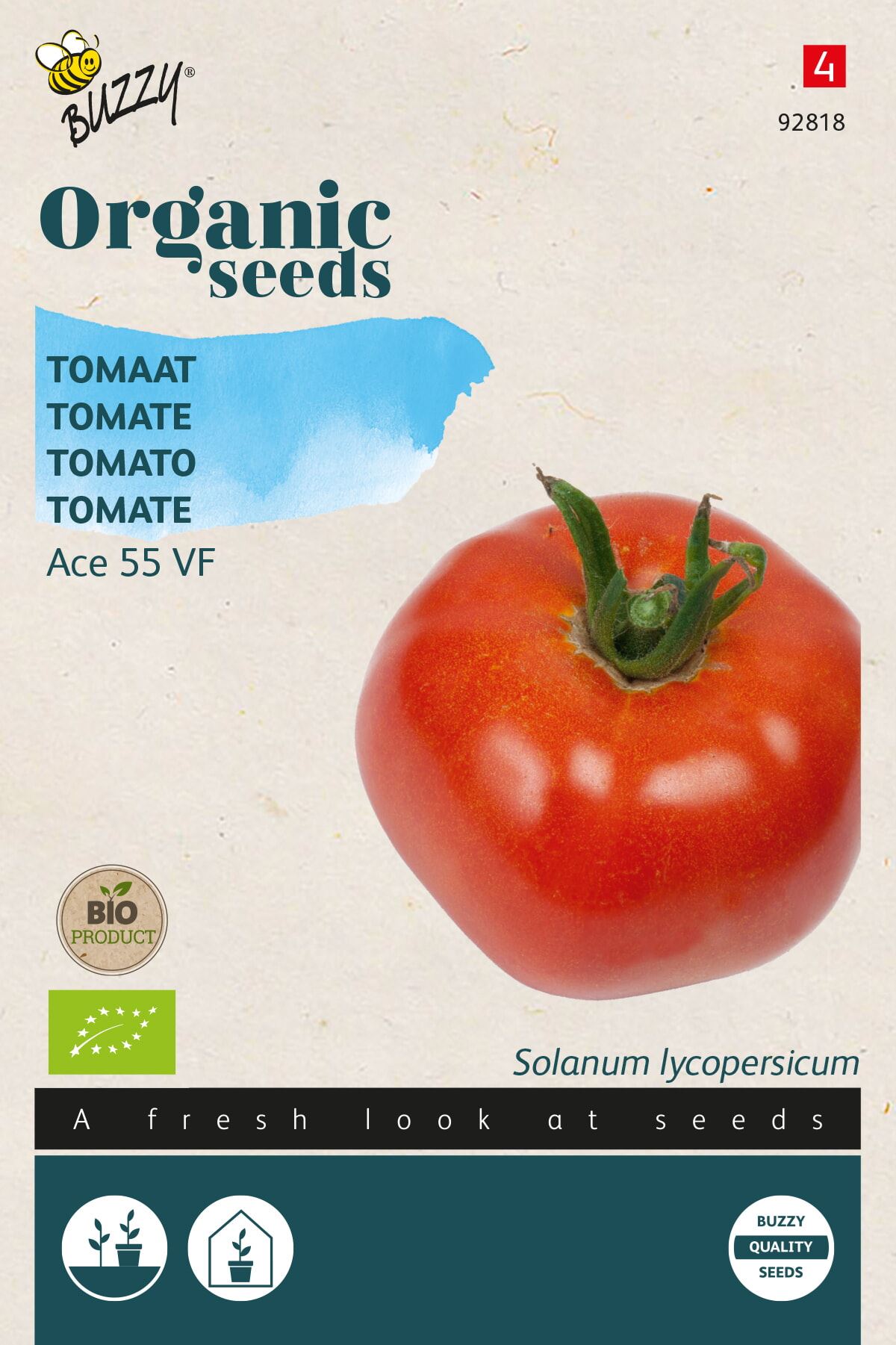 Buzzy® Bio Tomaten zaden - Ace afbeelding