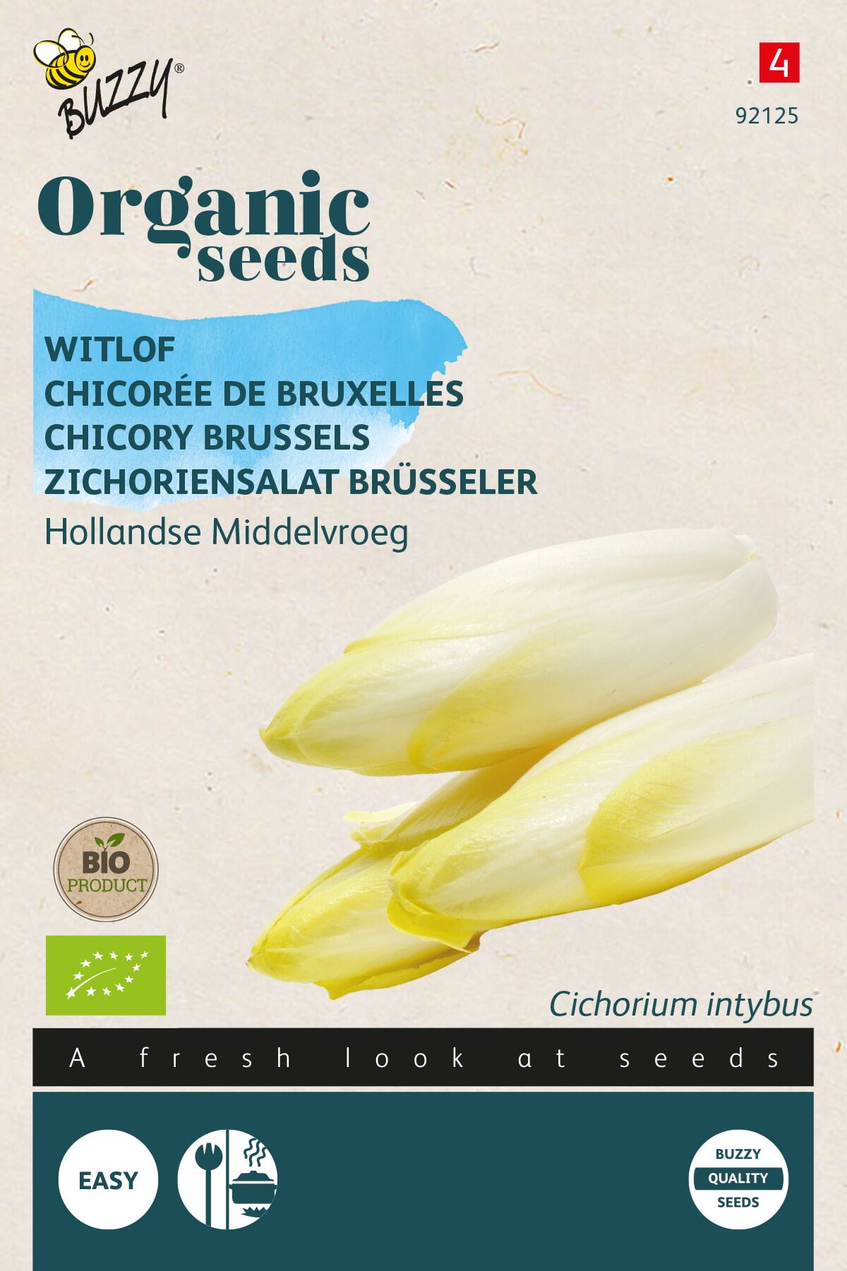 Buzzy® Bio Witlof zaden - Middelvroeg afbeelding