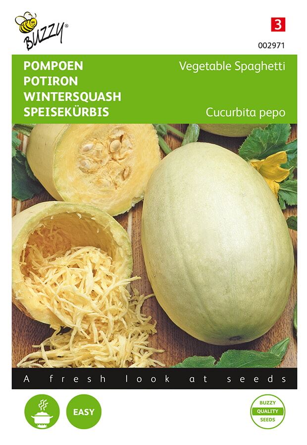 Buzzy® Pompoen zaden - Vegetable spaghetti afbeelding