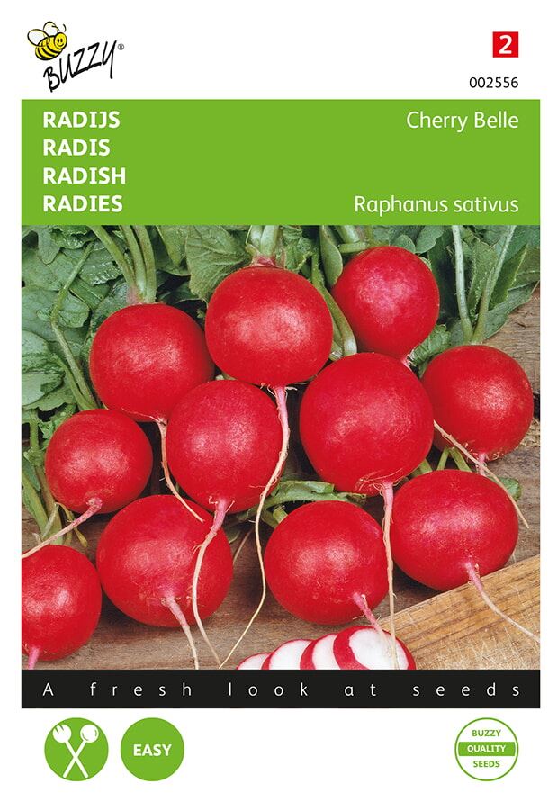 Buzzy® Radijs zaden - Cherry Belle afbeelding