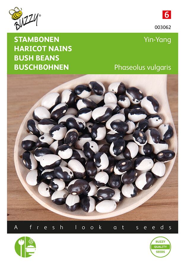 Buzzy® Stambonen zaden - Yin Yang - 15g afbeelding