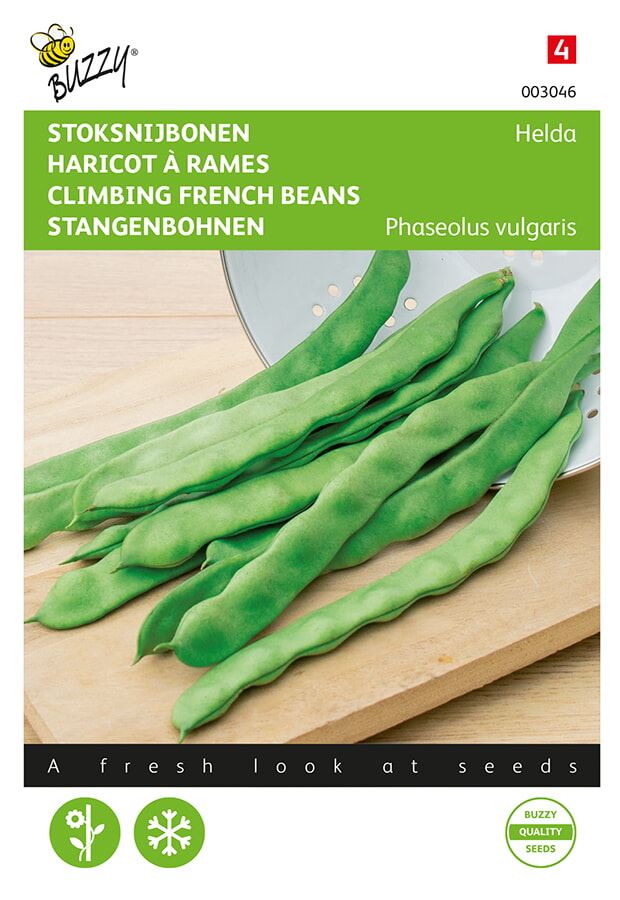 Buzzy® Stoksnijbonen zaden - Helda - 25g afbeelding
