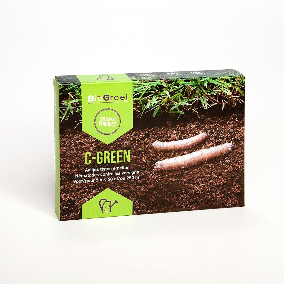 Biogrowi aaltjes C-green voor 500m² - tegen emelten afbeelding