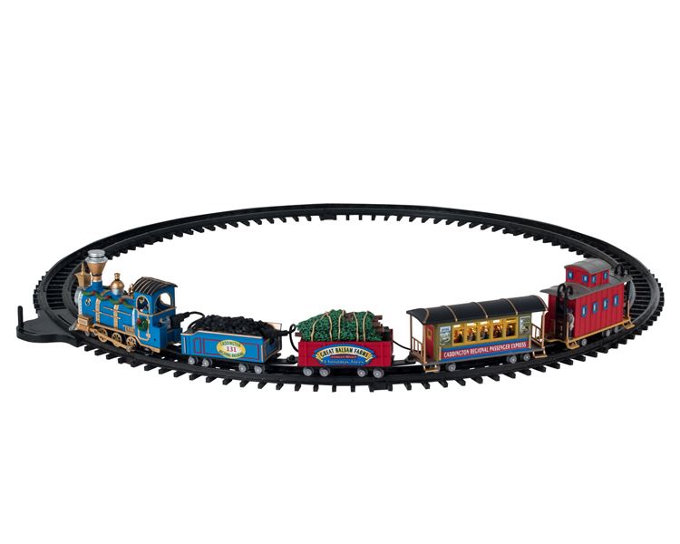 Lemax - 'Caddington Regional Railroad' - Verlichte Sights & Sounds met animatie - Exclusief adapter (Werkt op batterijen)