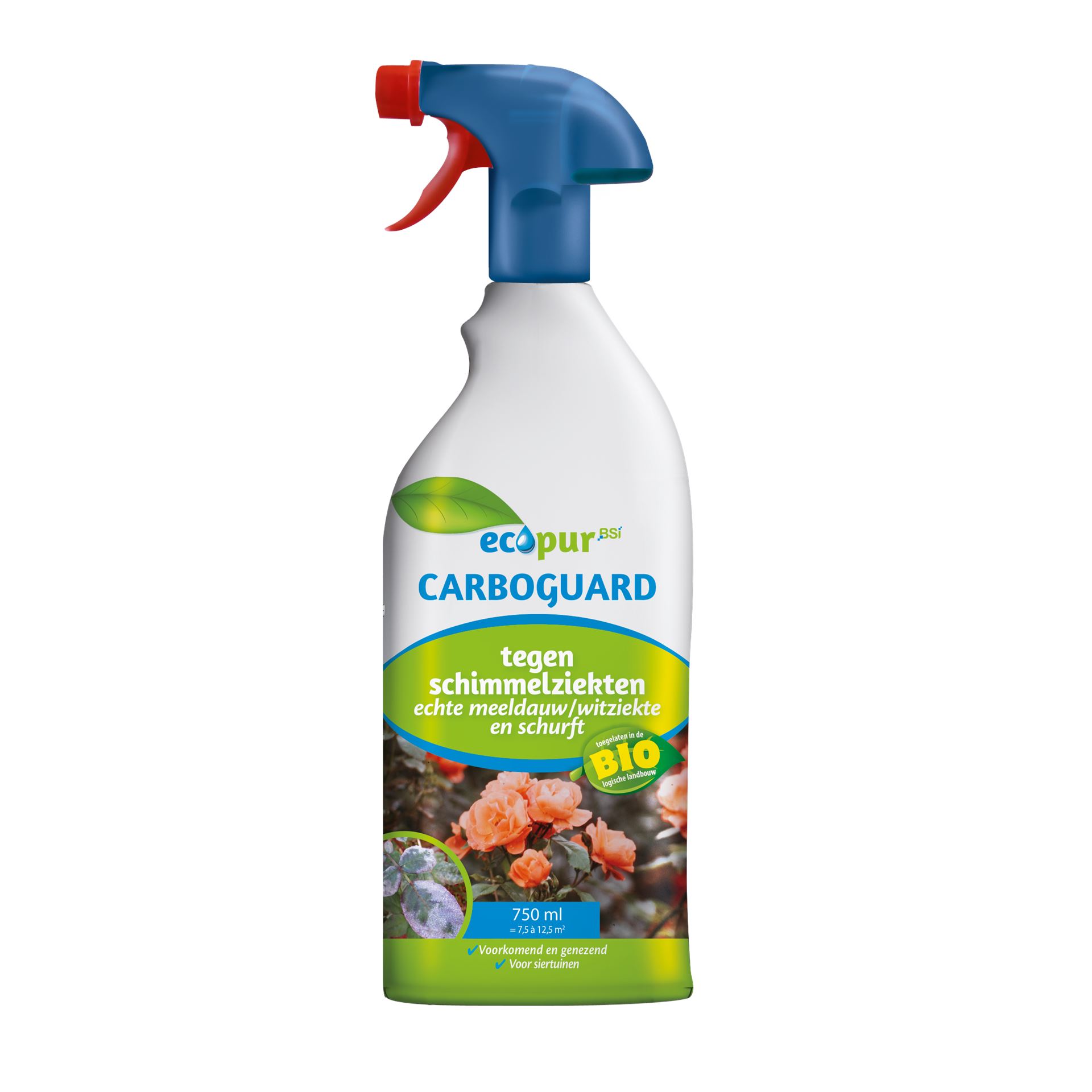 Ecopur Carboguard – 750ml – fungicide voor siertuin