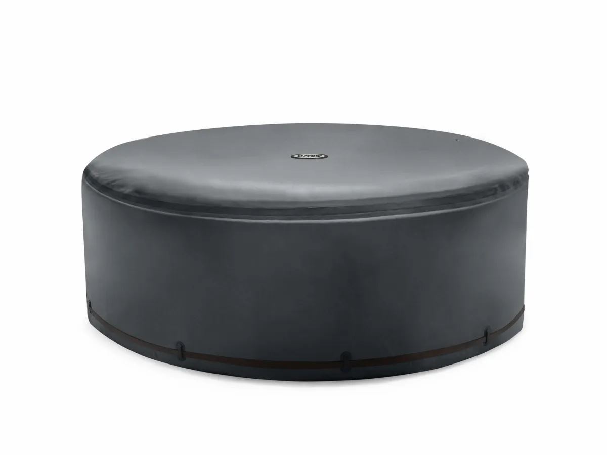 Intex thermische cover voor PureSpa 8-persoons spa - rond - donkergrijs -Ø236 x H72 cm afbeelding