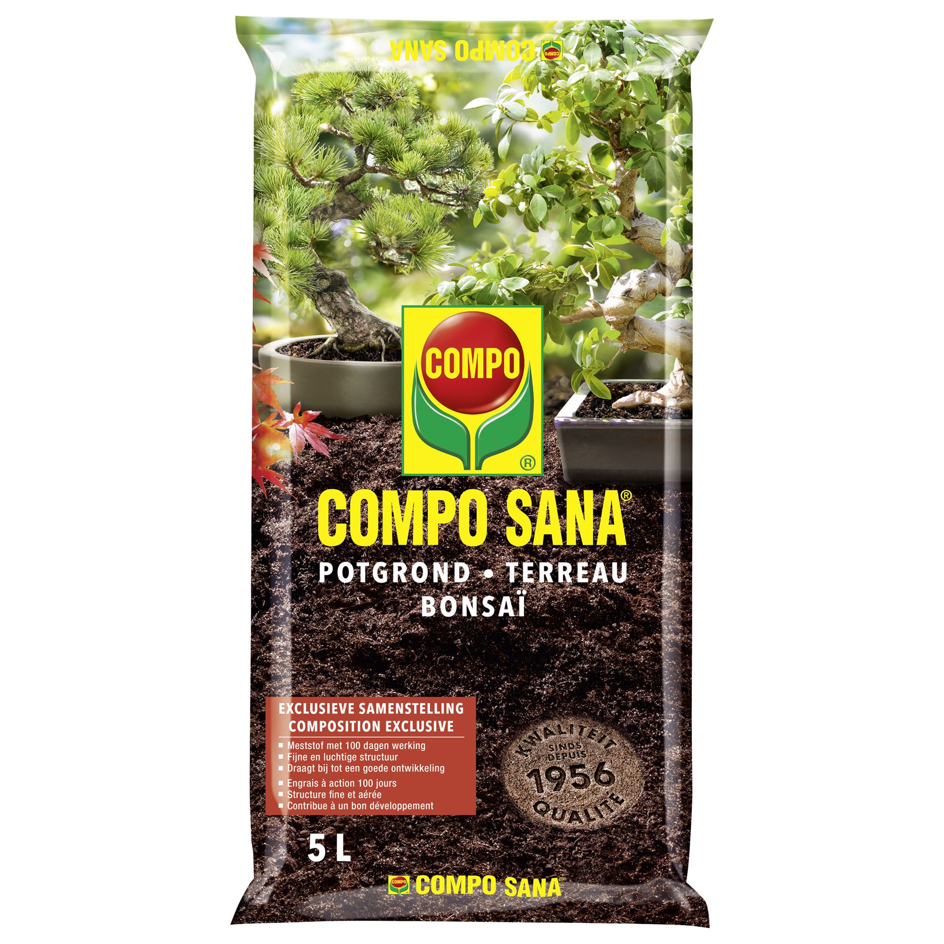 Compo sana bonsaipotgrond - 5L afbeelding