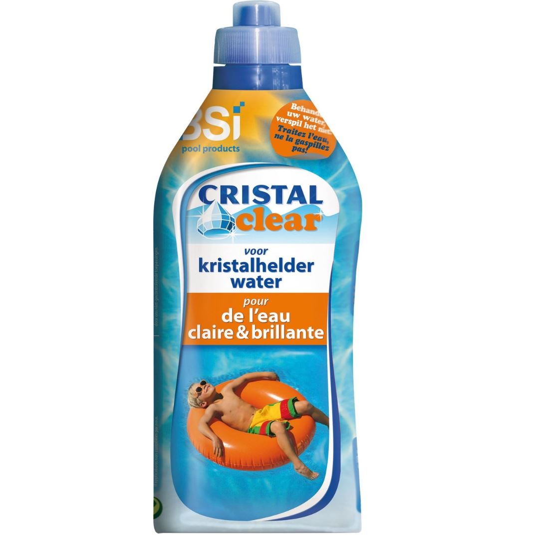 BSI Cristal Clear 1L - voor kristalhelder water in je spa of zwembad