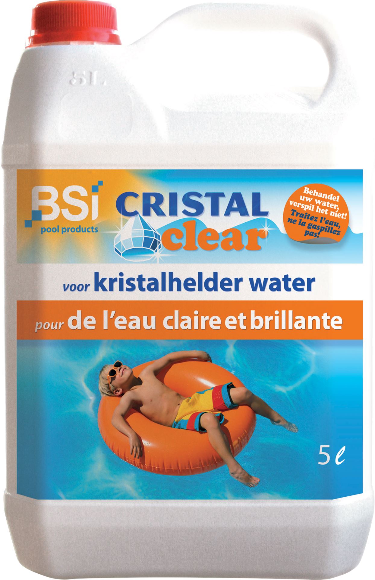 BSI Cristal Clear 5L - voor een kristalhelder zwembad of spa afbeelding