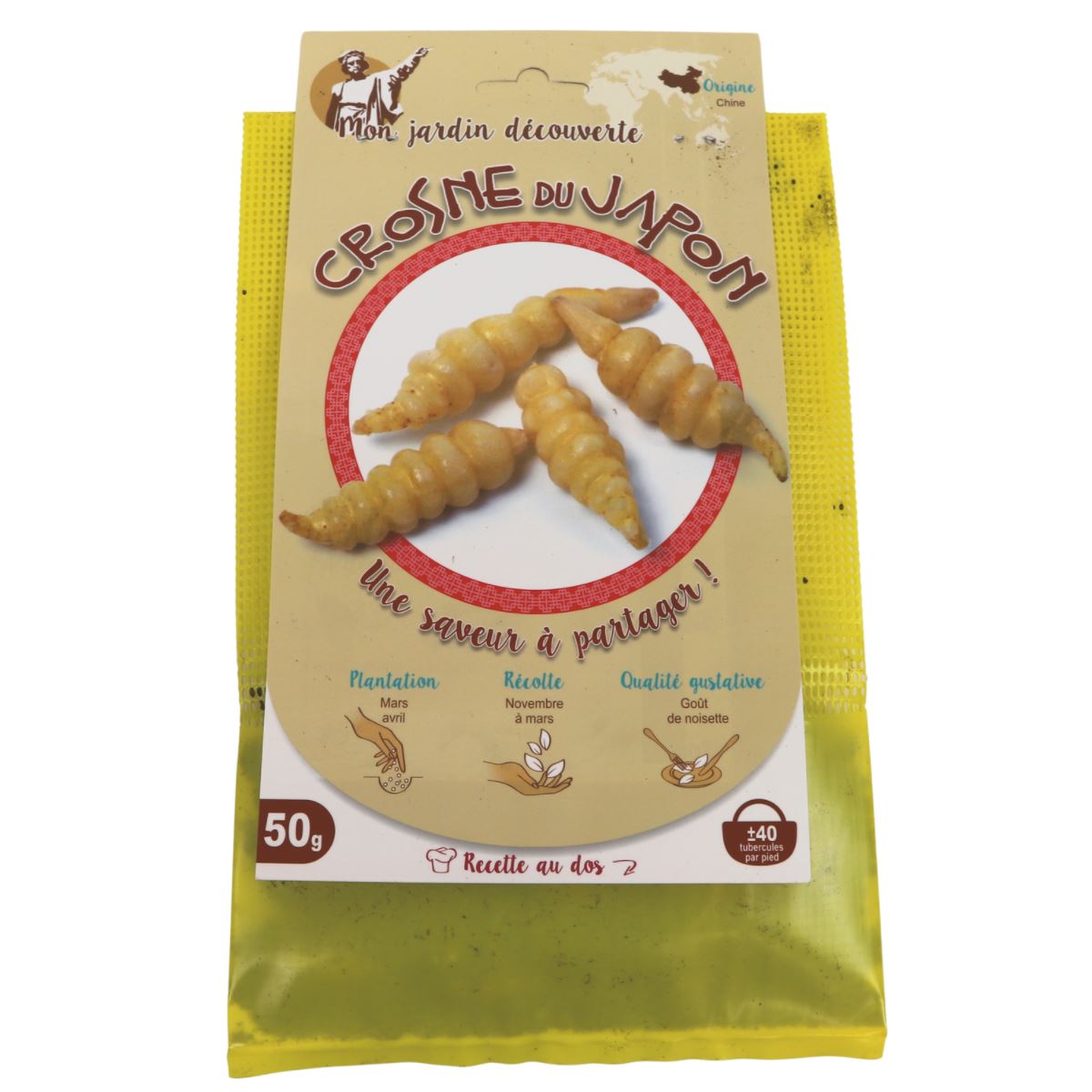 Debaere crosne - Japanse Andoorn 50gr knollen afbeelding