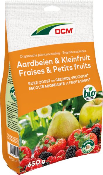 DCM Plantenvoeding Aardbeien & Kleinfruit 0,65 KG - Voor het bemesten van aardbeien en kleinfruit