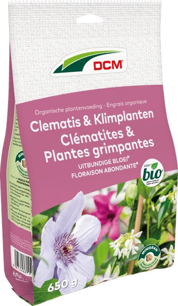 DCM Plantenvoeding Clematis & Klimplanten 0,65 KG - Voor het bemesten van clematis en andere klimplanten