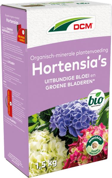 DCM Plantenvoeding Hortensia's 1,5 KG - Voor het bemesten van hortensia