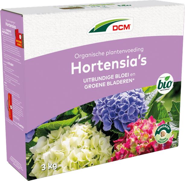 DCM Plantenvoeding Hortensia's 3 KG - Voor het bemesten van hortensia