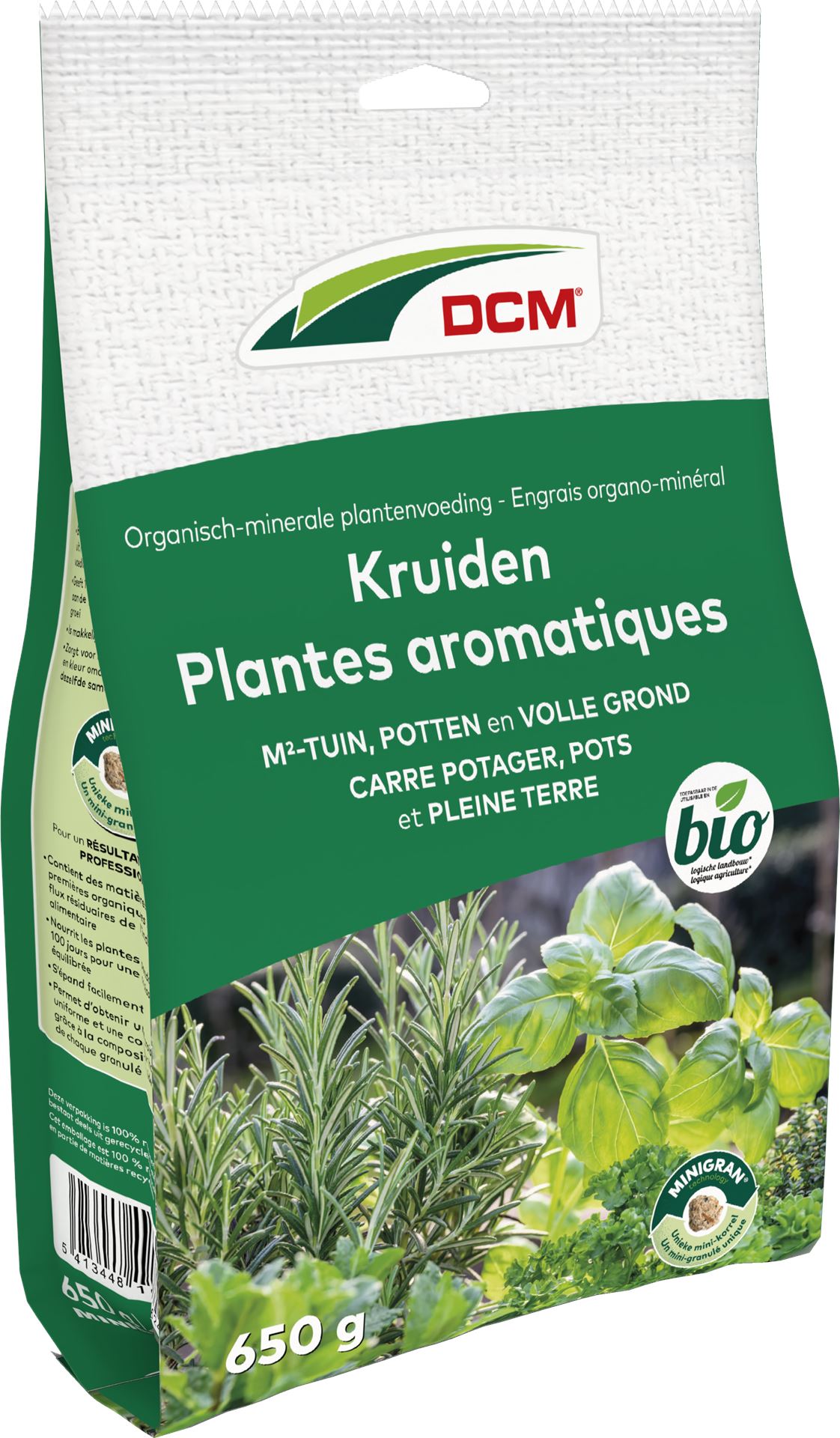 DCM Plantenvoeding Kruiden 0,65 KG - Voor het bemesten van kruiden