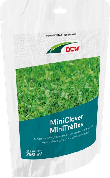 DCM Miniclover 0,75 KG - Uiterst kleine gazonklaver te combineren met graszaad