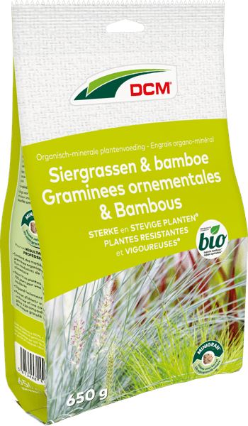 DCM Plantenvoeding Siergrassen & Bamboe 0,65 KG - Voor het bemesten van siergrassen en bamboe