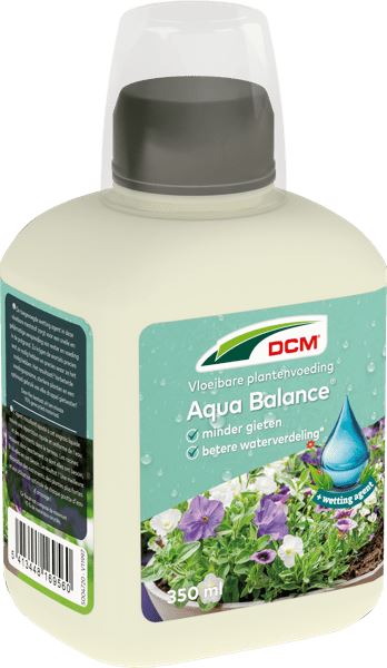 DCM Vloeibare plantenvoeding Aqua Balance® 0,35 L - Vloeibare meststof met organische wetting agent