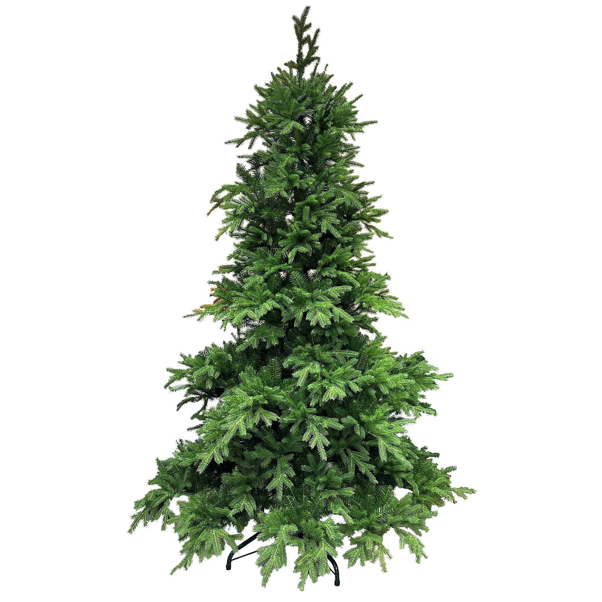 Decorator Tree kunstkerstboom - 228 cm - Groen -Ø147 cm - 2788 tips - Metalen voet afbeelding