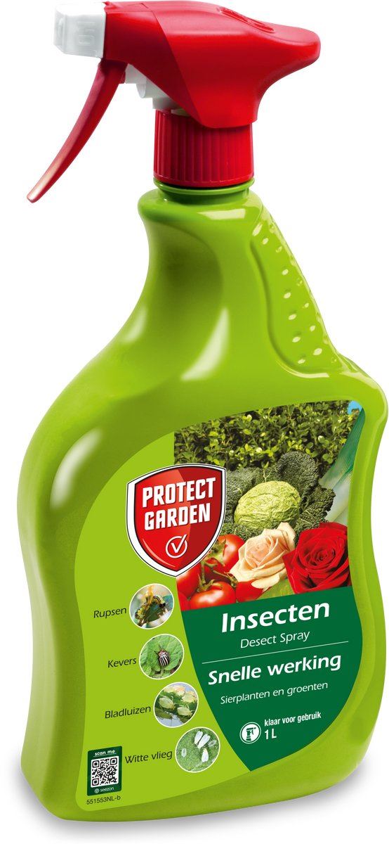 Desect Spray - 1L - Insectenspray tegen o.a. Luizen, Rupsen, Kevers en Buxusmot afbeelding