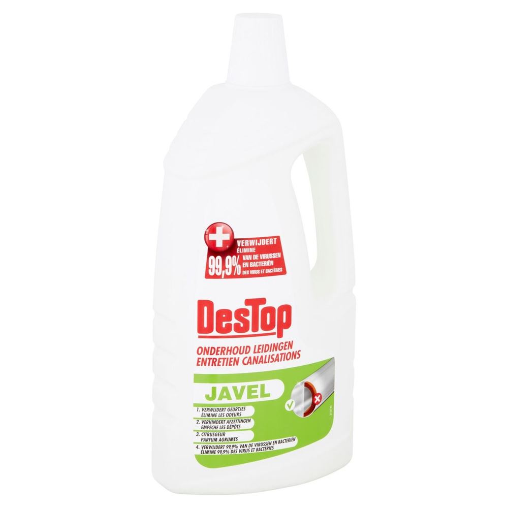 Destop leidingonderhoud met bleekmiddel - 1.5L afbeelding
