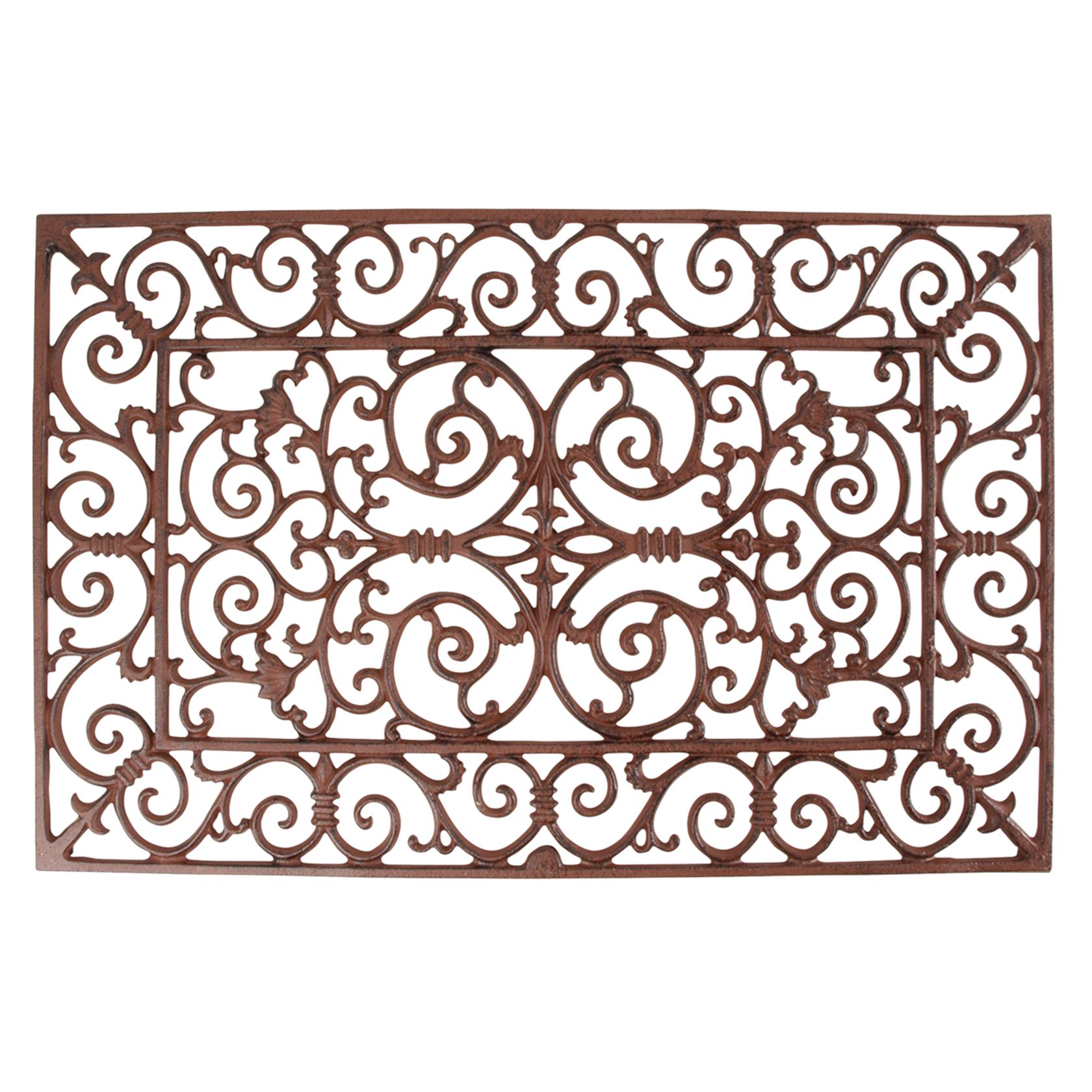 Esschert Design gietijzeren deurmat L - 73 x 47 cm afbeelding