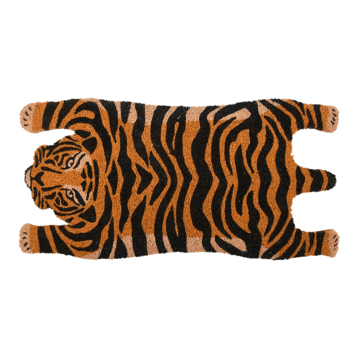 Esschert Design deurmat kokos tijger 75cm afbeelding