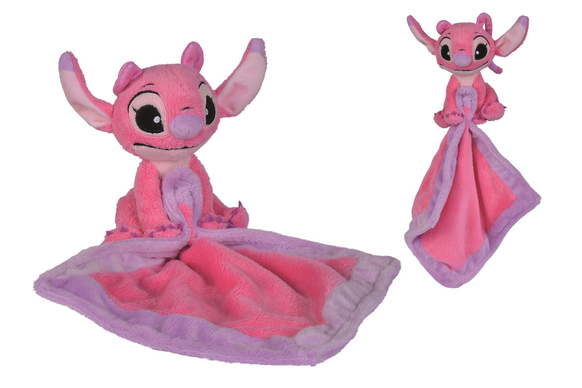 Nicotoy Disney'Lilo&Stitch'knuffeldoek/doudou - Angel - 37cm afbeelding