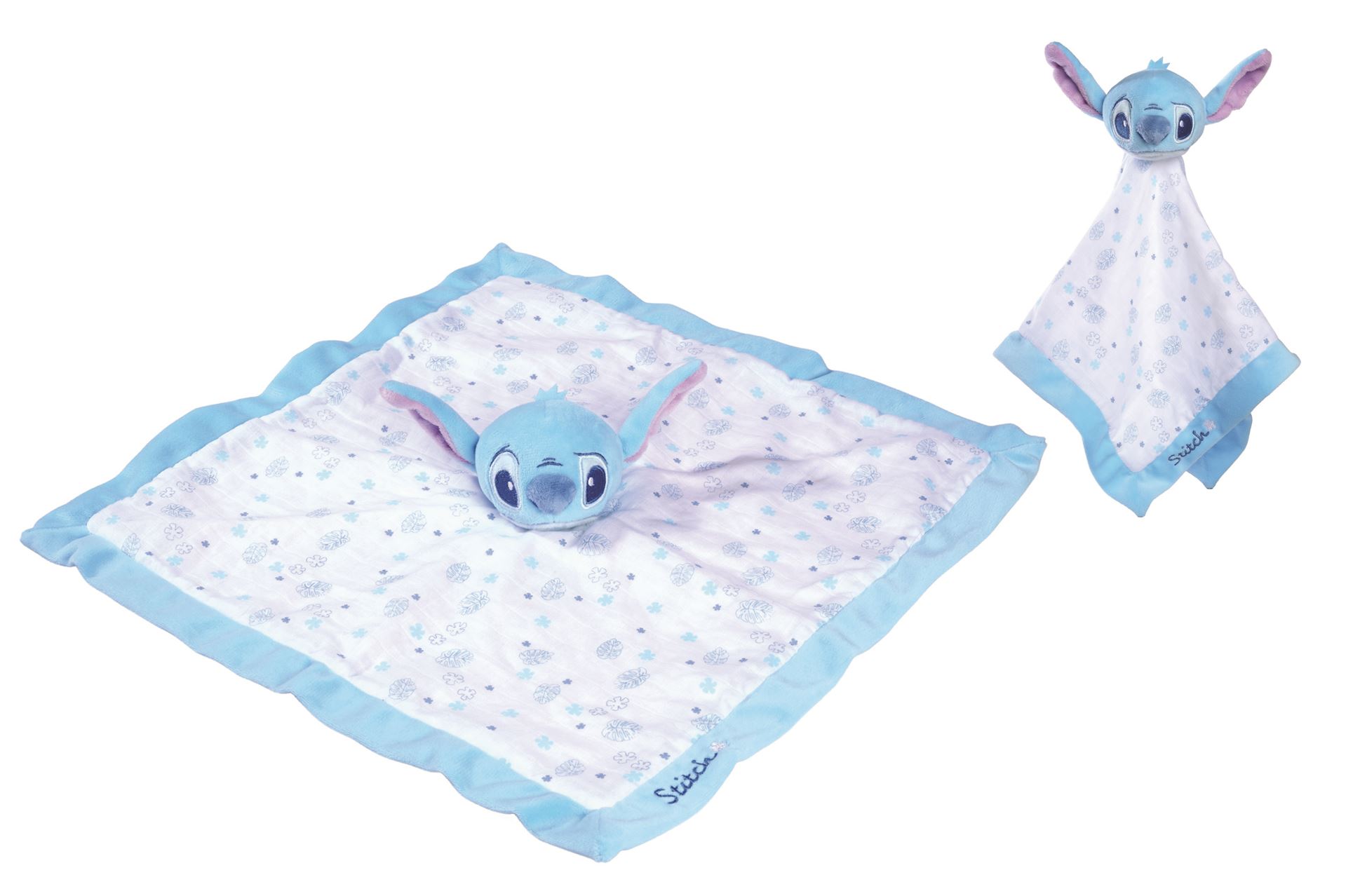 Nicotoy Disney knuffeldoekje Stitch - 40cm - Grote doudou afbeelding