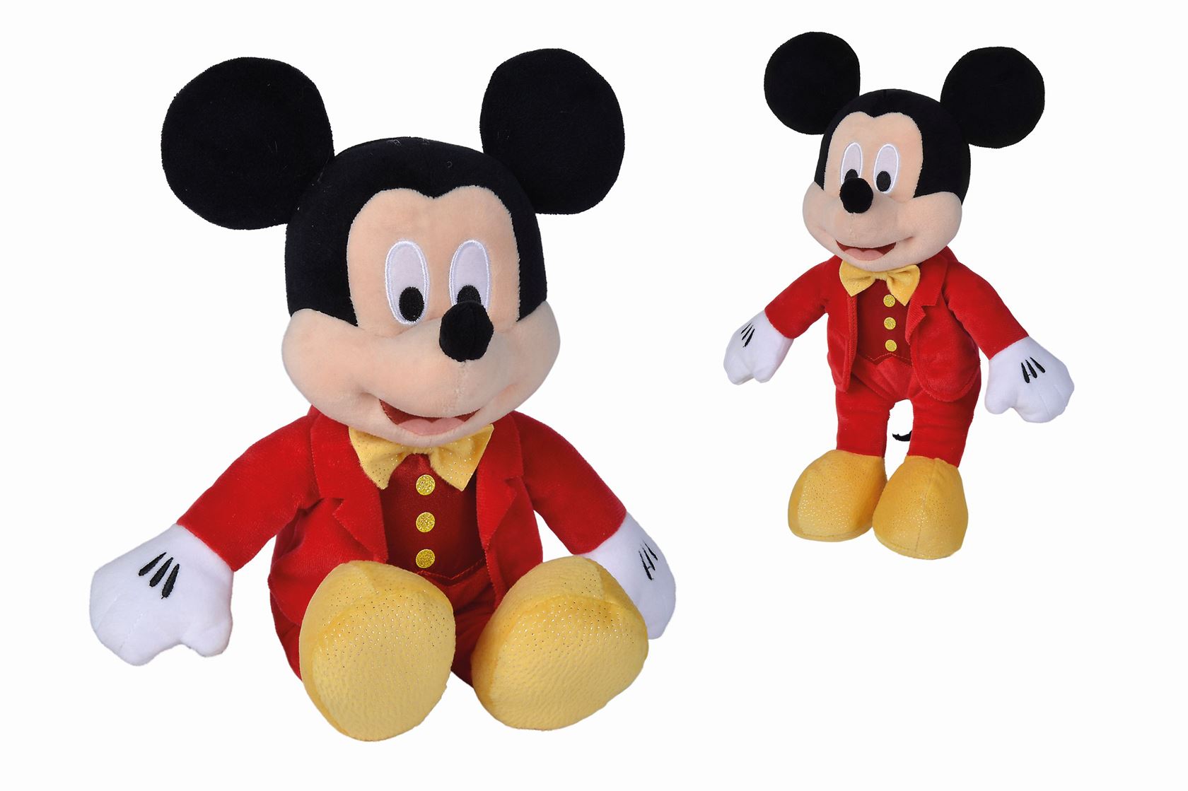 Nicotoy Disney'Mickey Mouse'knuffel - Smart&Sparkley - 25cm afbeelding