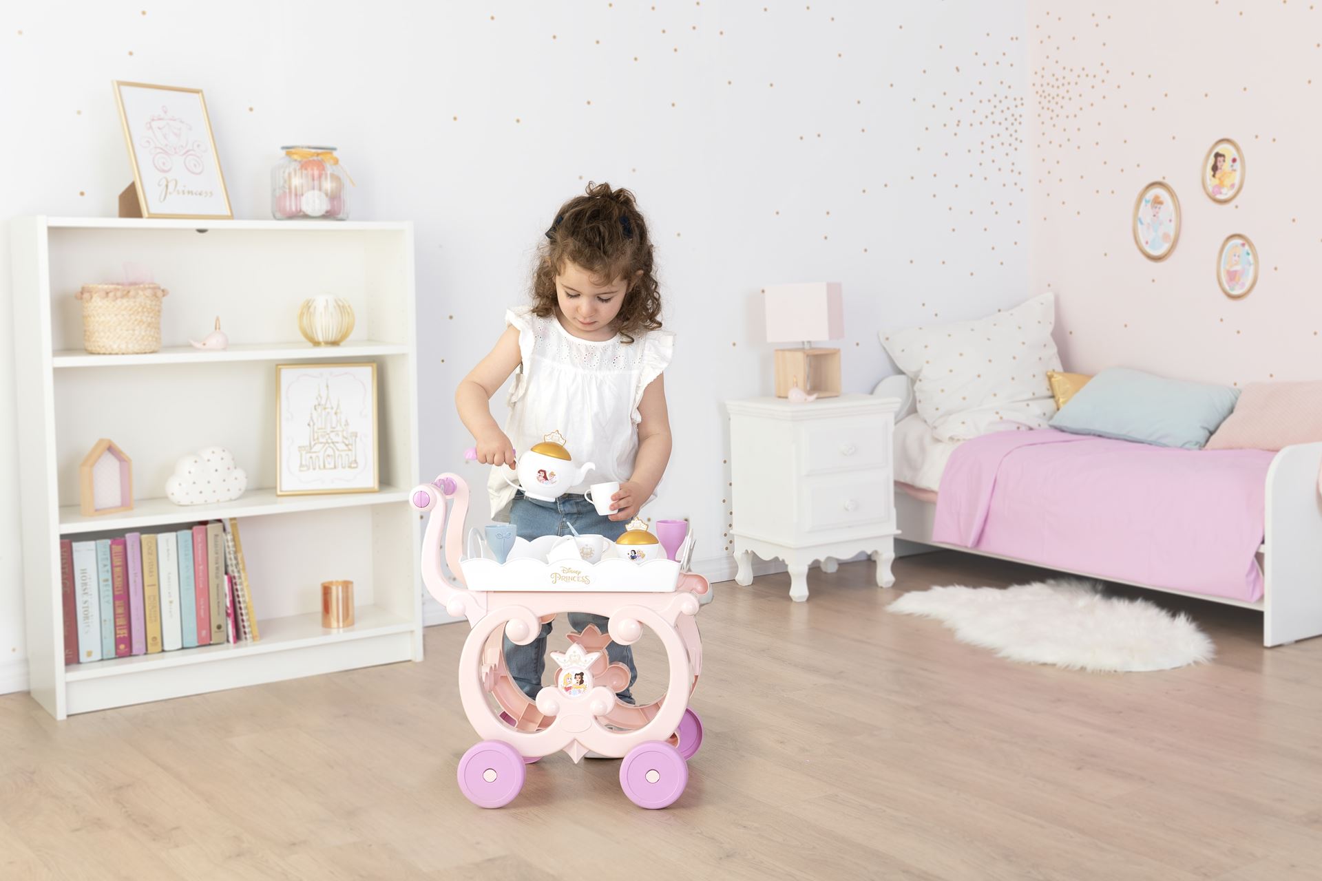 Smoby Disney Princess Thee Trolley afbeelding