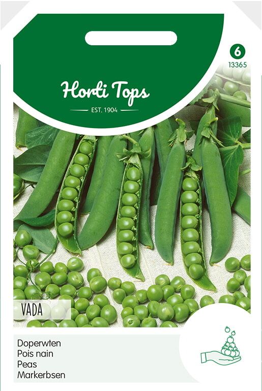 Horti Tops Doperwten zaden - Vada - Gekreuktzadig - 100g - afbeelding