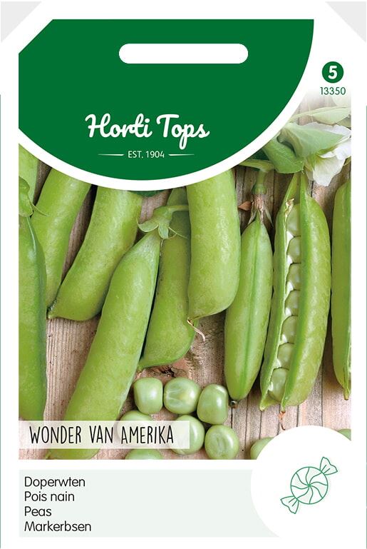 Horti Tops Doperwten zaden - Wonder Van Amerika - 100g afbeelding