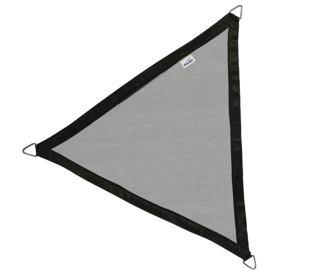 Nesling schaduwdoek  Coolfit - driehoek - 360 op 360 op 360 cm - zwart afbeelding