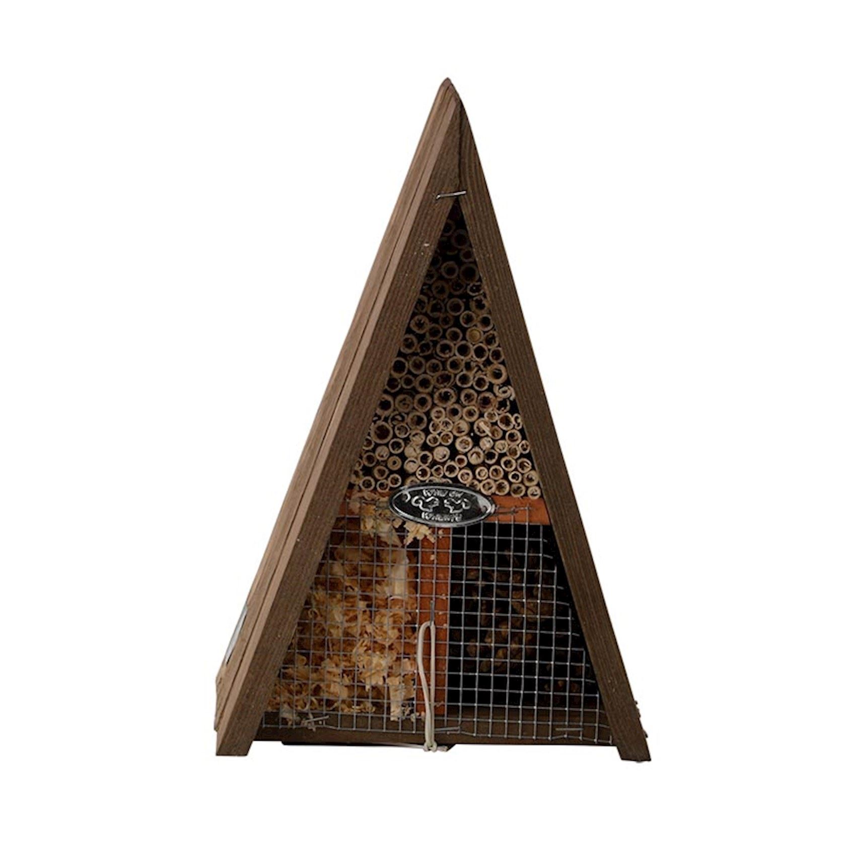 Esschert Design driehoekig insectenhotel afbeelding