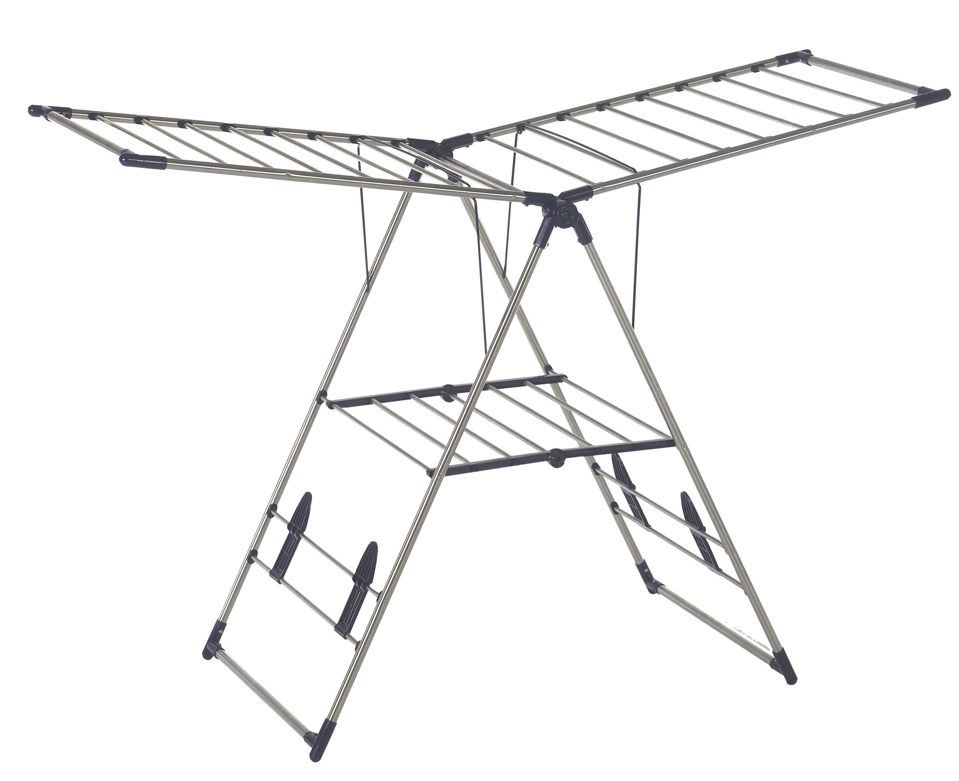 Practo Home margot inox - Droogrek inox - 61x164x99cm afbeelding