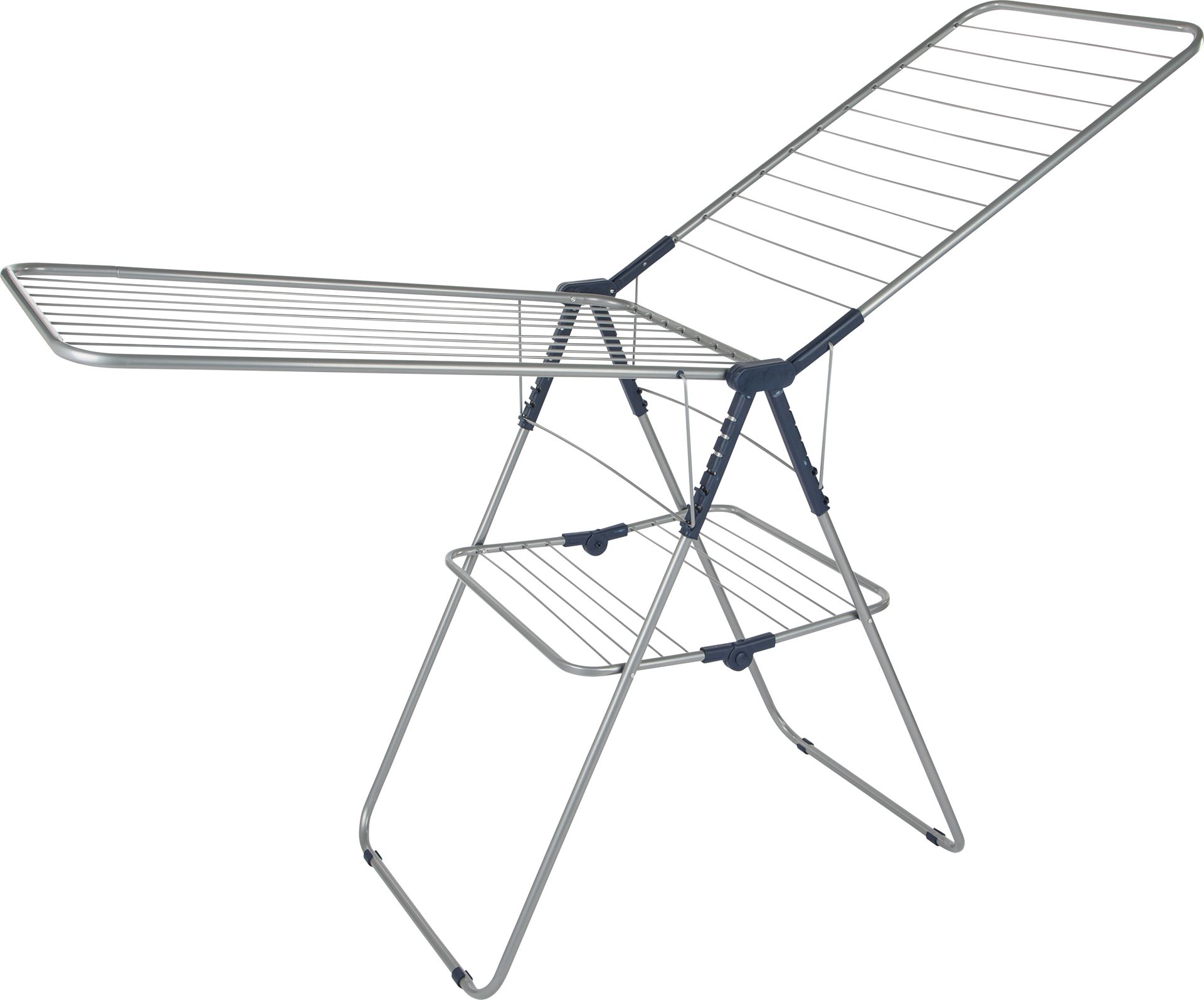 Practo Home pauline grijs - Droogrek T-model - 59x186x107cm afbeelding