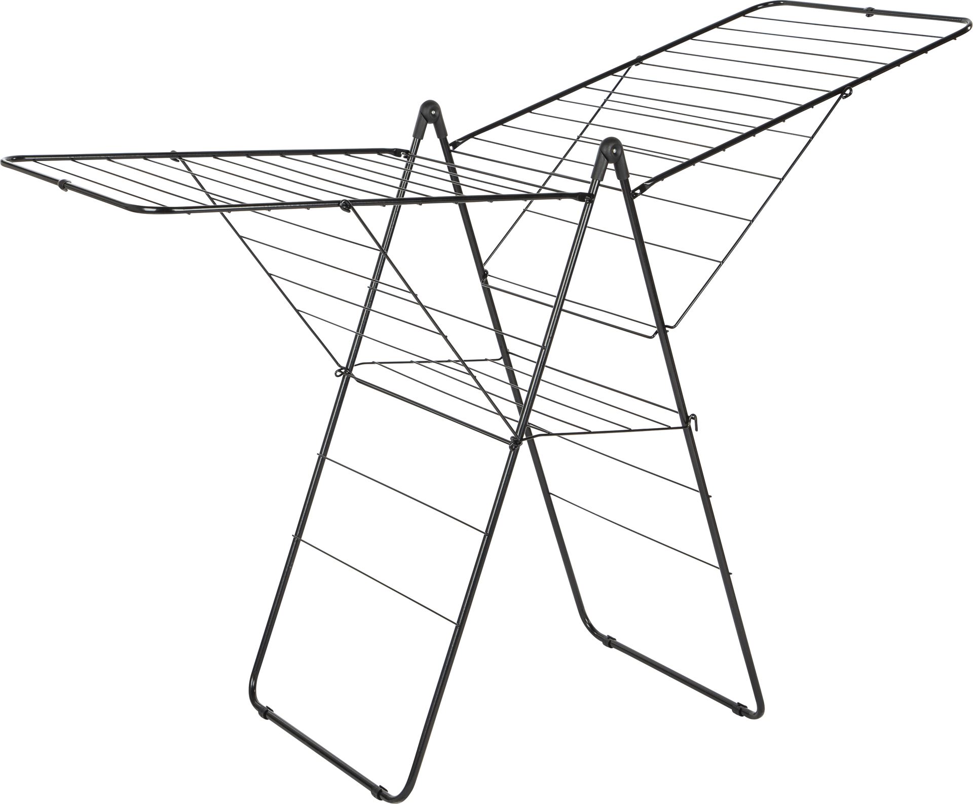 Practo Home chloë zwart - Droogrek T-model - 60x160x102,5cm afbeelding