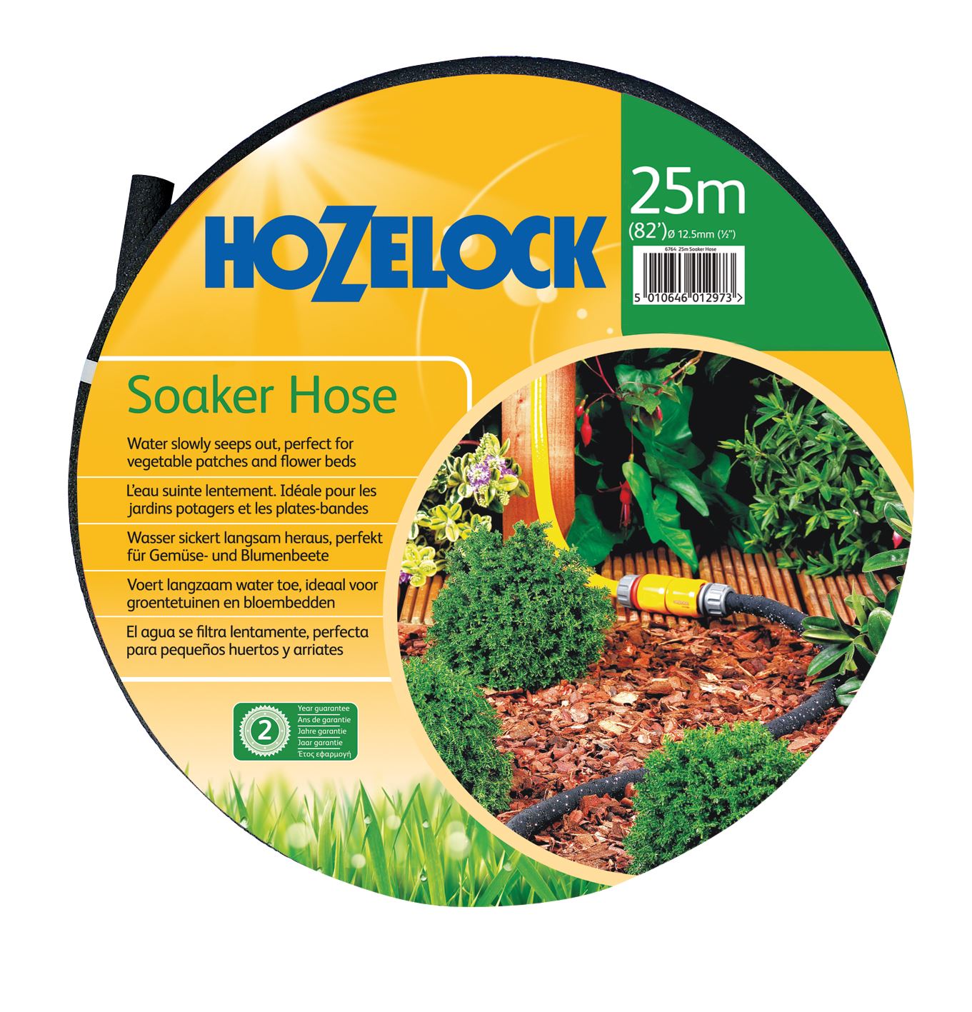 Hozelock Druppelslang poreus - 25m afbeelding