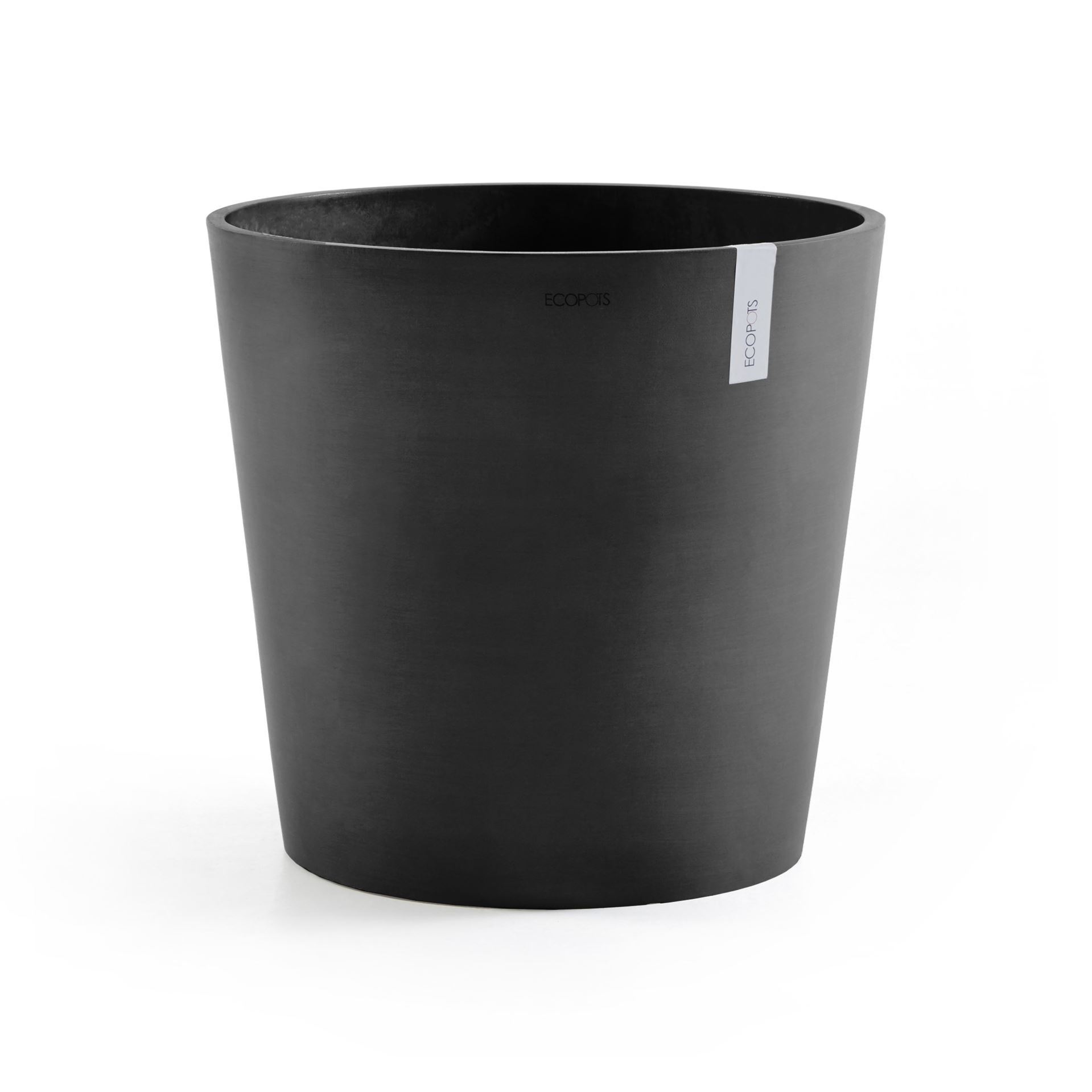 Ecopots bloempot Amsterdam 50 - Rond - Dark Grey - Diameter 50,5 x H43,5 cm