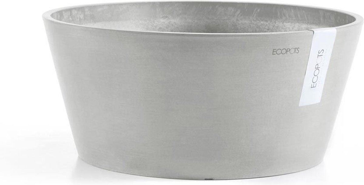 Ecopots kerstboomvoet XL - witgrijs - geschikt voor bomen tot 300 cm - met waterreservoir