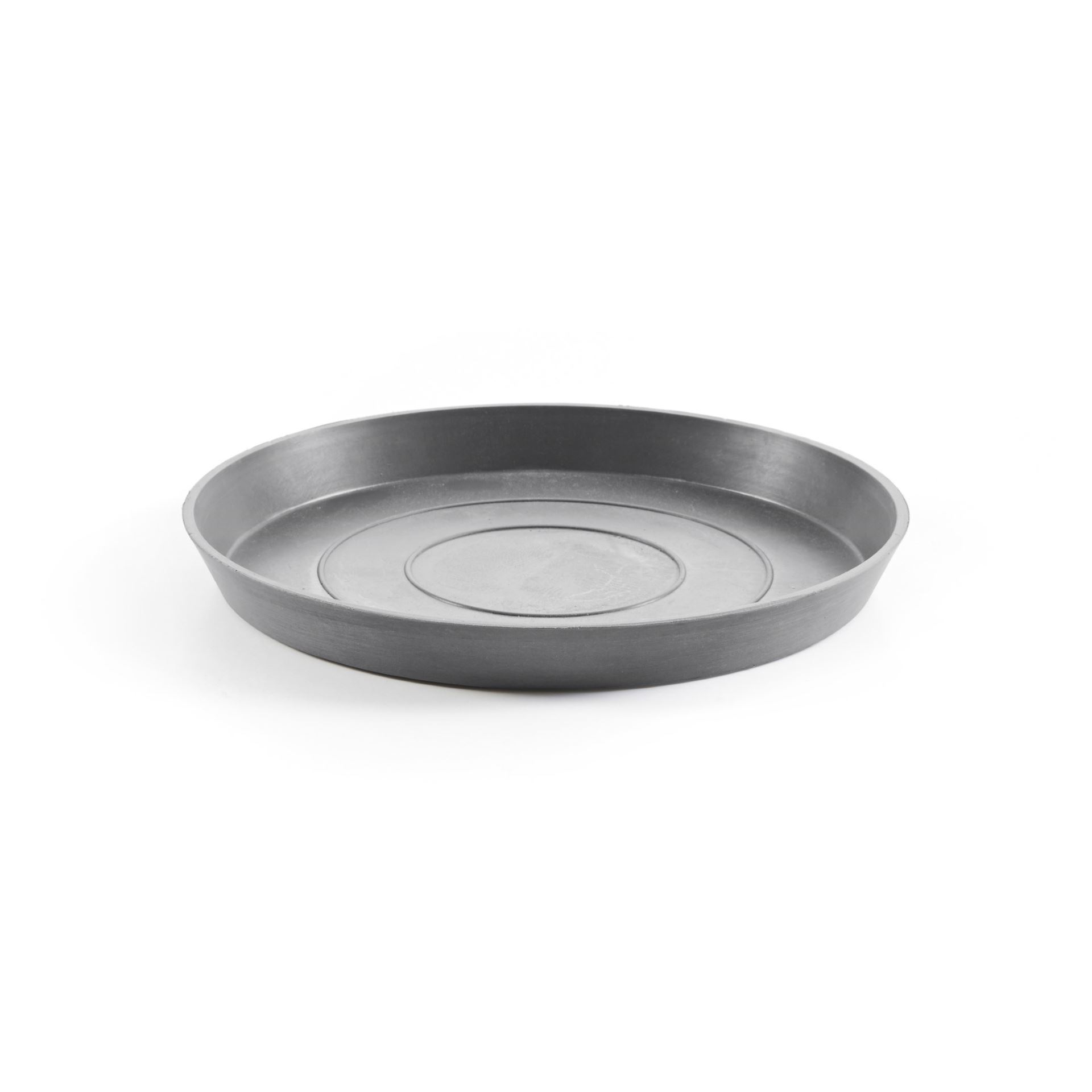 Ecopots onderschotel - Rond - Grey - Diameter 36,5 x H3,5 cm
