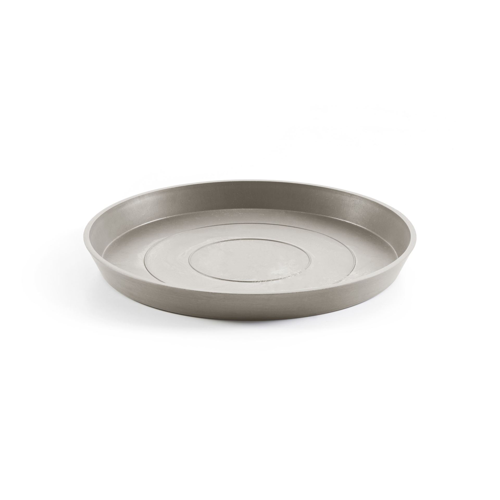 Ecopots onderschotel met waterreservoir - Rond - Taupe - Diameter 50,5 x H3,5 cm